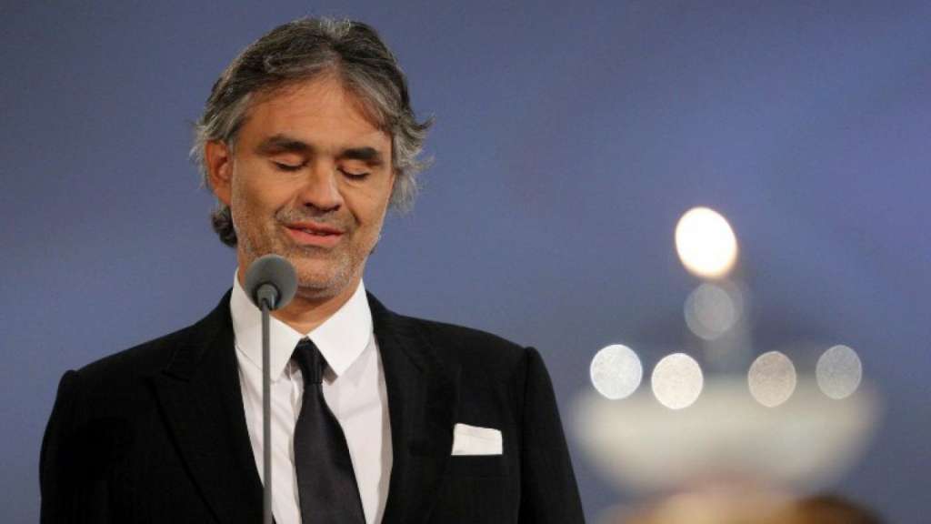 Postergan concierto de Andrea Bocelli para el 2020