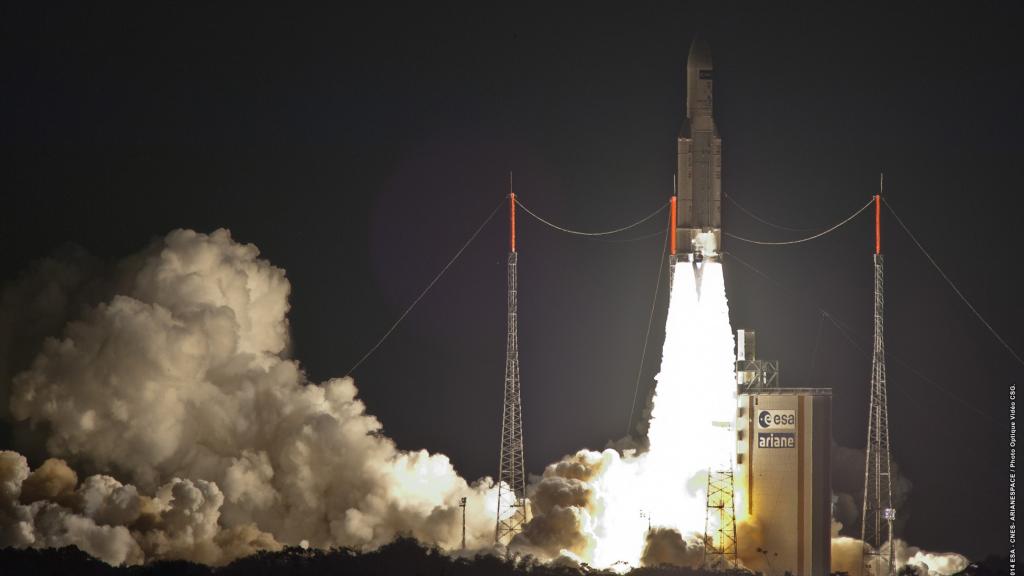 Arianespace ganó 3 millones de euros en 2014