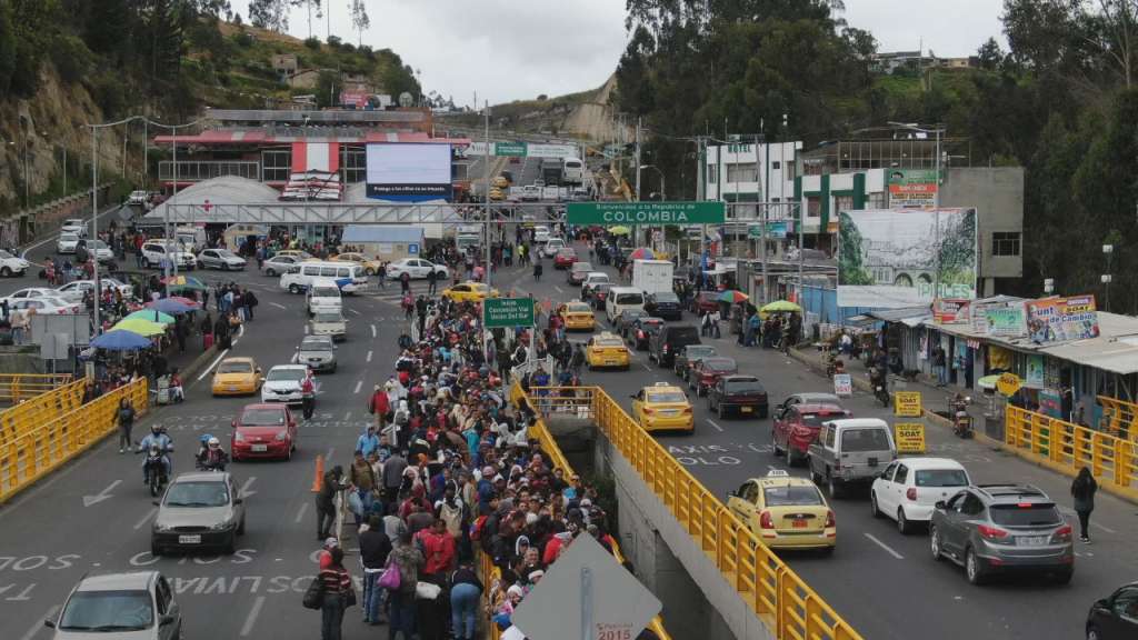 Situación &quot;controlada&quot; en la frontera pese a alto flujo de venezolanos
