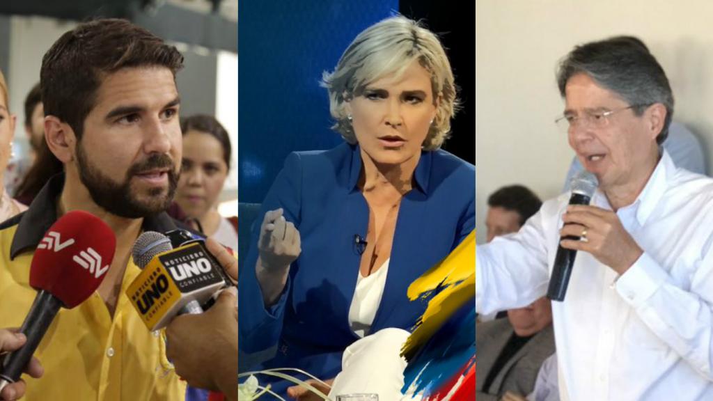 Candidatos presidenciales reaccionan ante la ausencia de Moreno en debate