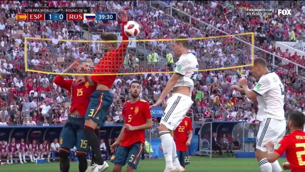 Memes del España-Rusia se enfocan en Gerard Piqué
