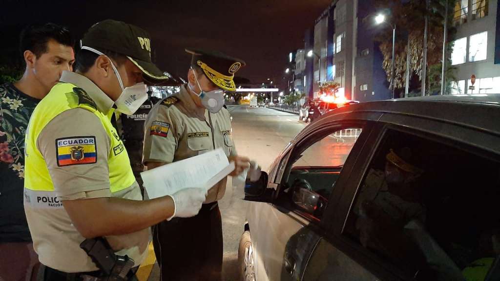 250 detenidos a nivel nacional en la segunda noche de estado de excepción
