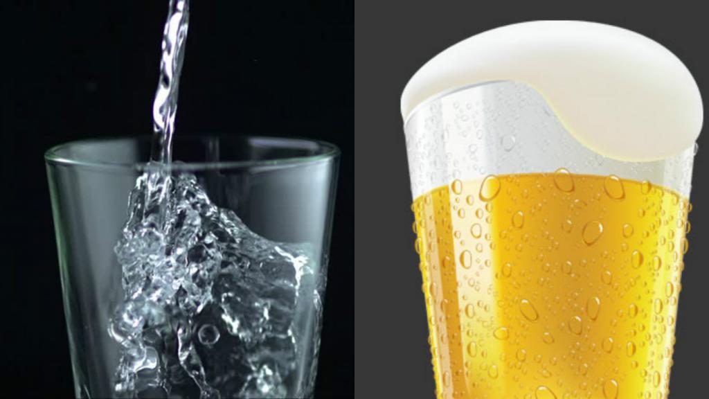 Cerveza o agua, ¿qué es mejor después del ejercicio?