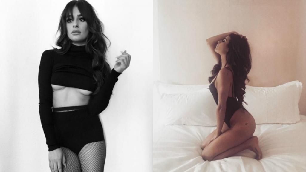 La foto en la cama de Lea Michele que generó una ola de “likes” en tiempo récord