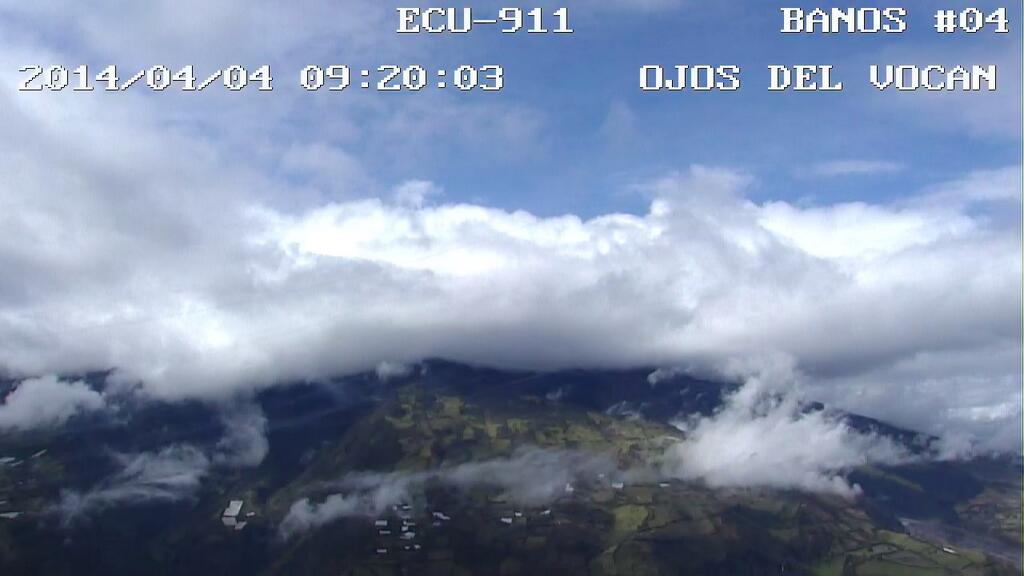 Ligero incremento en la actividad del Tungurahua, reporta el ECU911