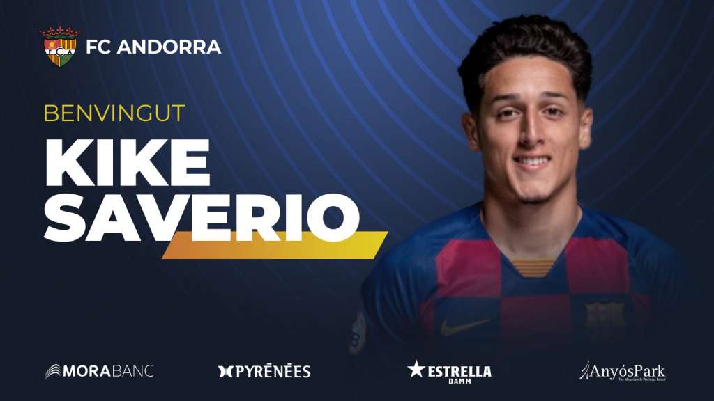 Kike Saverio es nuevo jugador del FC Andorra