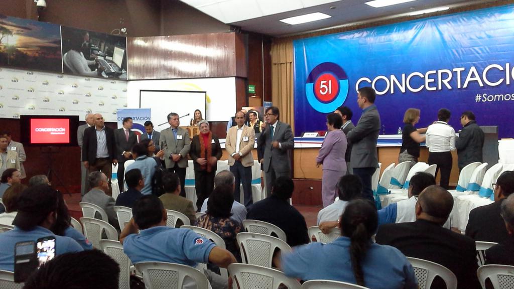 Movimiento Concertación oficializa su incorporación a la Unidad