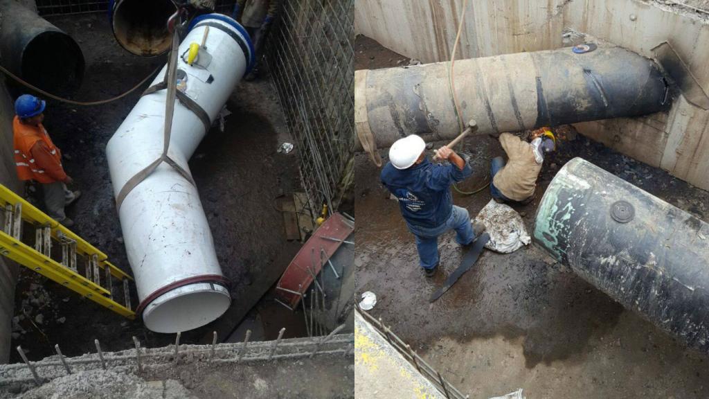 Poco a poco se restablece el servicio de agua potable en el norte de Quito