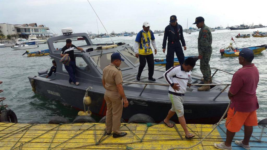 Manta: rescatan a 3 pescadores que estuvieron 8 días a la deriva en altamar