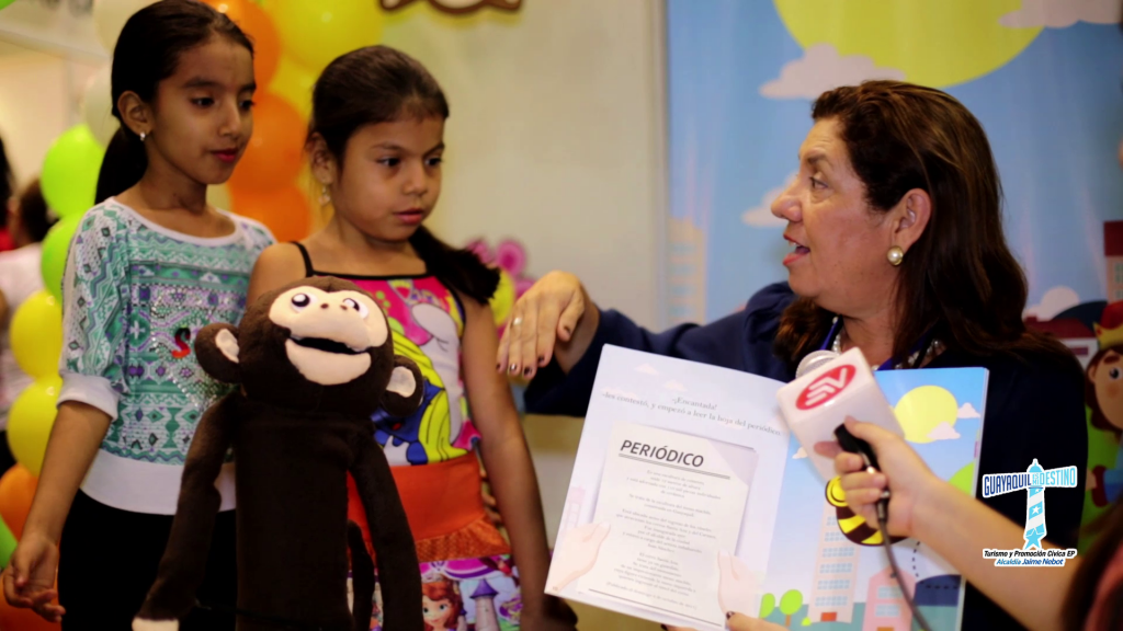 Feria del libro en Guayaquil promueve la lectura en niños y jóvenes