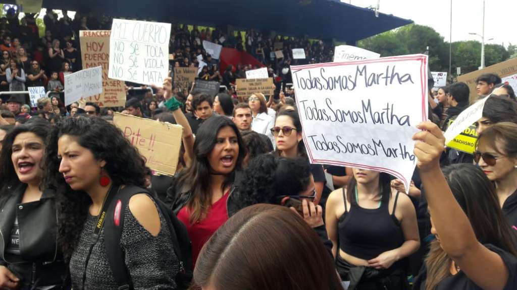 Masivo pedido de &quot;Justicia para Martha&quot; en Quito