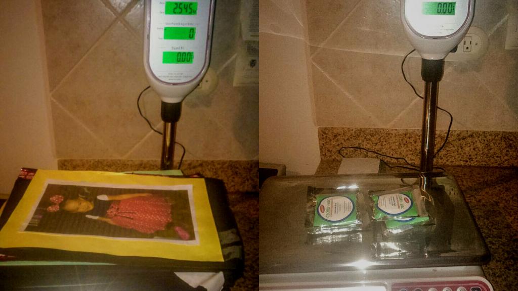 Detectan cocaína en una encomienda con destino a Estados Unidos