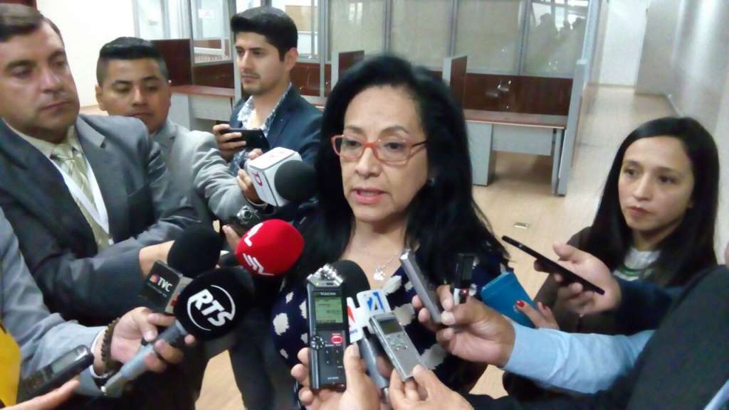 Thania Moreno se defiende de acusaciones del fiscal Baca