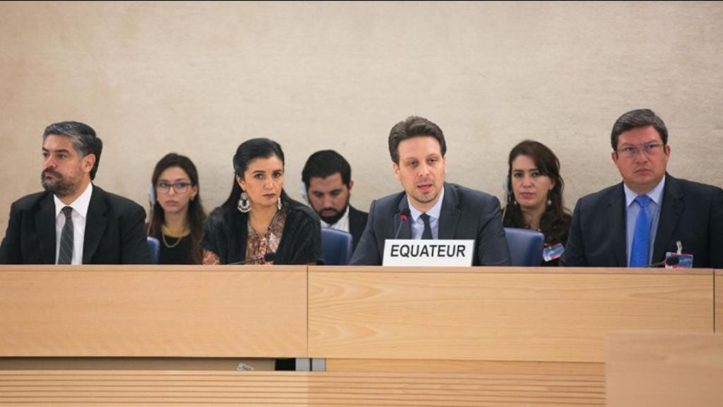 Ecuador presentó avances en materia de Derechos Humanos ante Consejo de la ONU