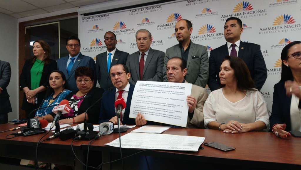 Asamblea: Correístas piden comparecencia de Pablo Celi