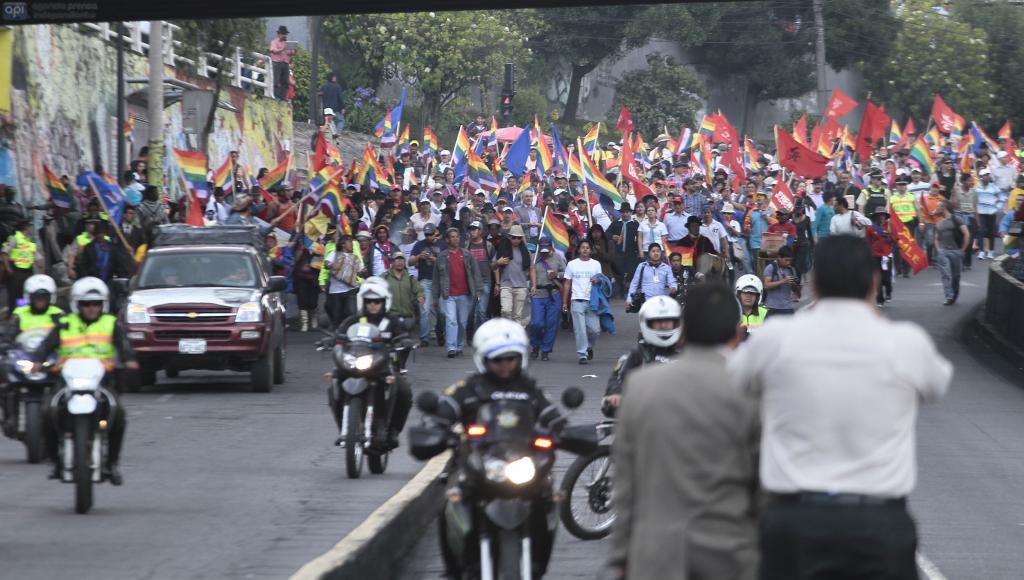 Marcha indígena: Dirigentes dicen que no existe división en el movimiento