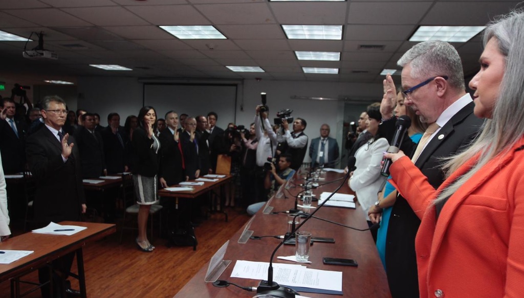 Consejo de la Judicatura posesionó a conjueces temporales