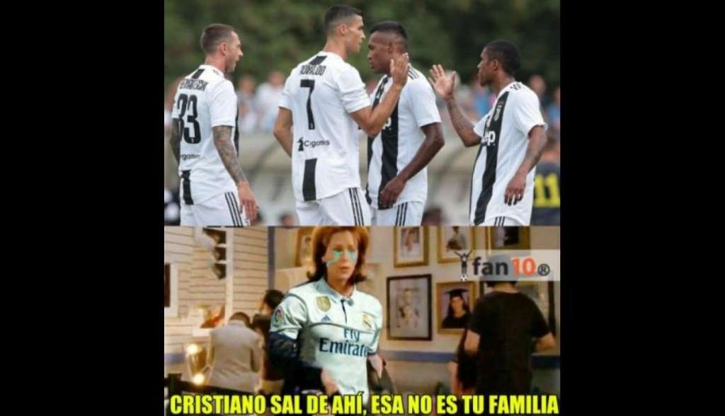 Cristiano es el protagonista de los memes de la Supercopa Europea