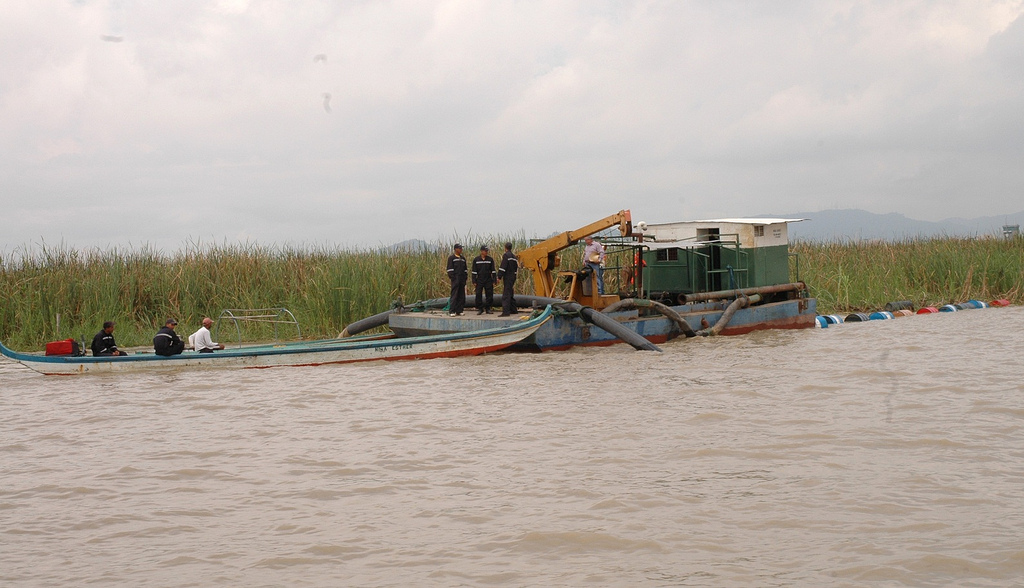 Dragado del islote el Palmar en el río Guayas costará $64 millones