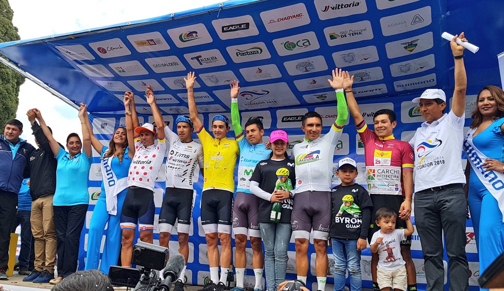 Ecuador cierra su Vuelta Ciclística coronando a un español
