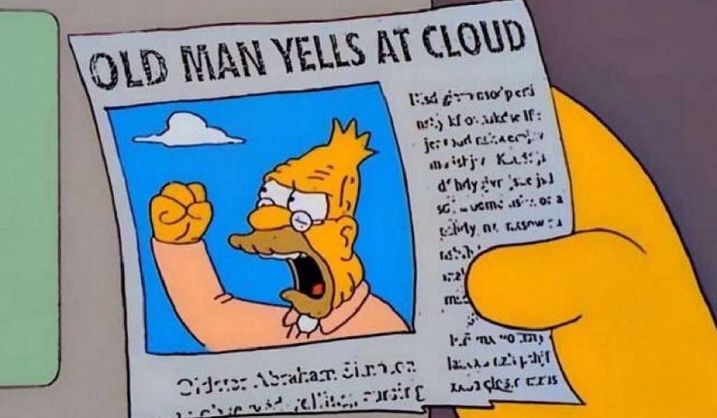 El meme de Los Simpson que resume el debate entre Trump y Biden