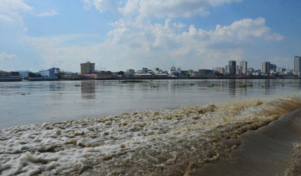 Consejo Provincial del Guayas convocará nueva licitación para dragado de islote El Palmar en río Guayas