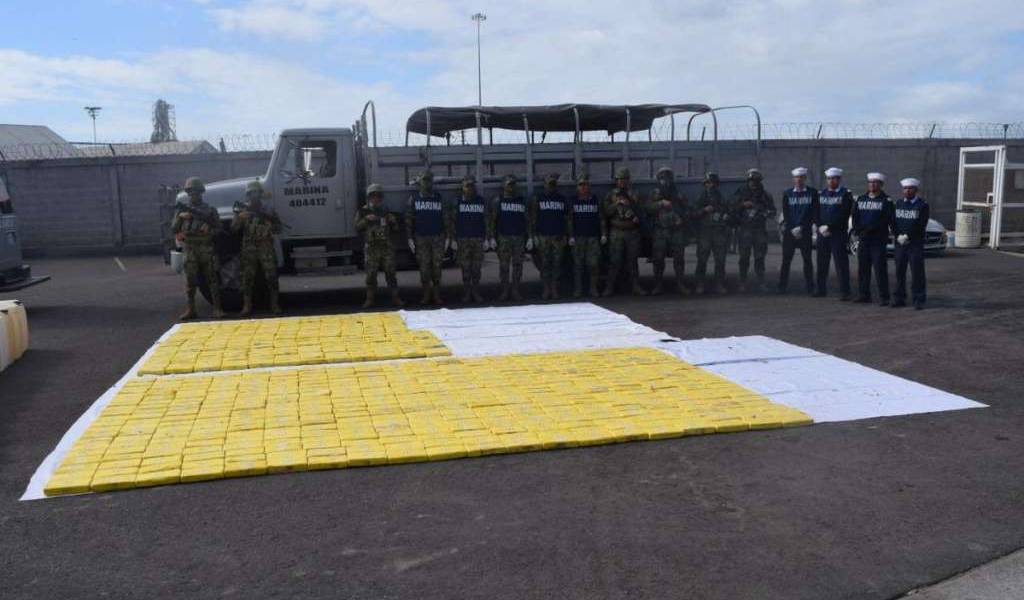 8 ecuatorianos detenidos por narcotráfico en Sinaloa