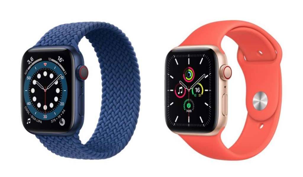 Apple Watch 6 y Watch SE: las principales diferencias