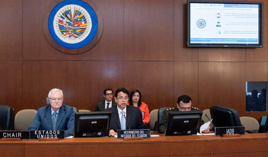 Ministros de Seguridad de América se reunirán a fines de octubre en Quito