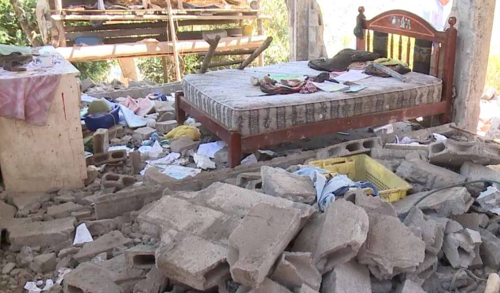 El drama de las familias en Chillanes afectadas por sismo