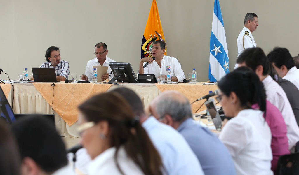 Reformas al Código de Trabajo copan agenda de Correa en Guayaquil