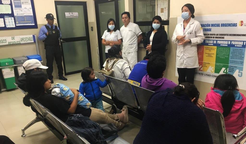 Crean áreas de aislamiento por coronavirus en Ecuador