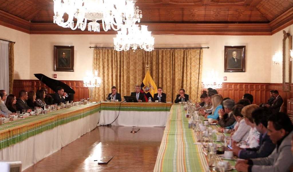 Bloque PAIS y aliados ratifican respaldo a Moreno y la consulta popular