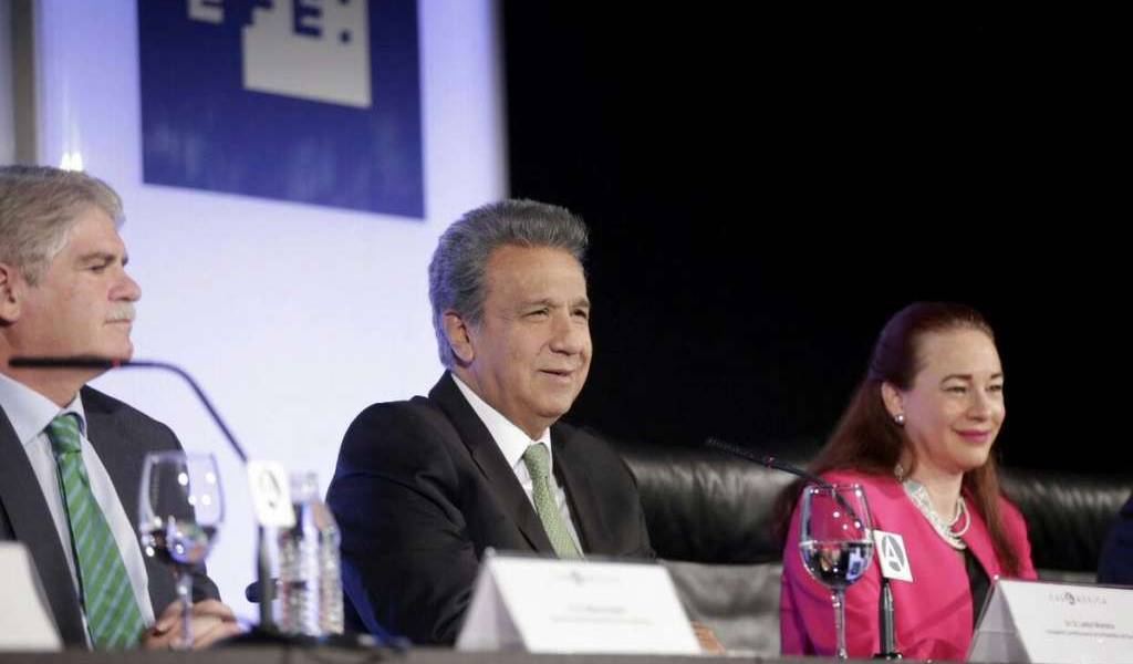 Moreno destaca oportunidades de inversión que ofrece Ecuador en encuentro empresarial español