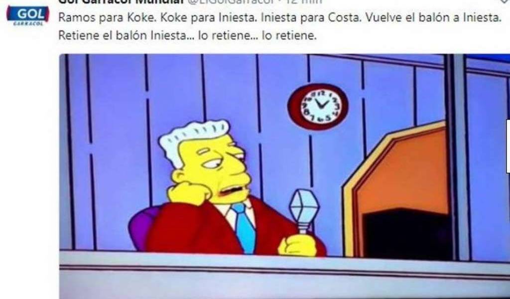 Memes del España-Rusia se enfocan en Gerard Piqué