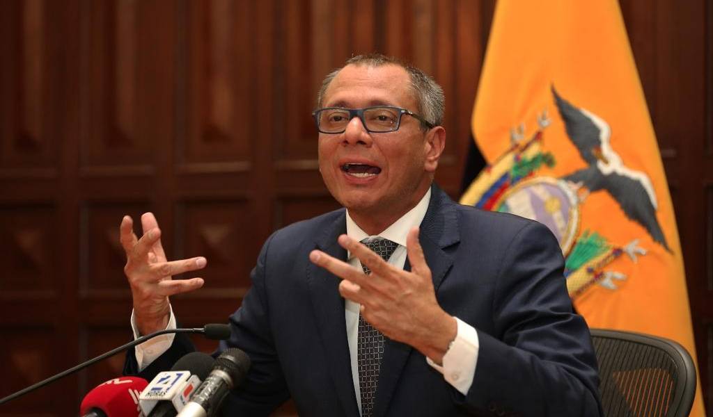 Vicepresidente Glas deslinda responsabilidades con audios de caso Odebrecht