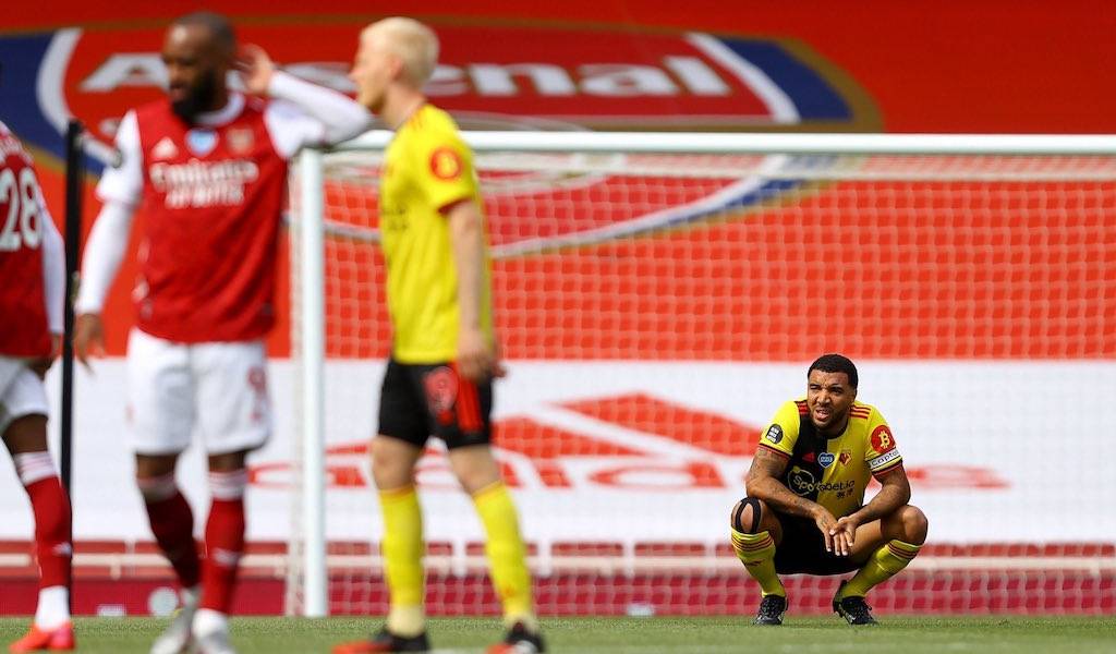 El Watford desciende al caer con el Arsenal