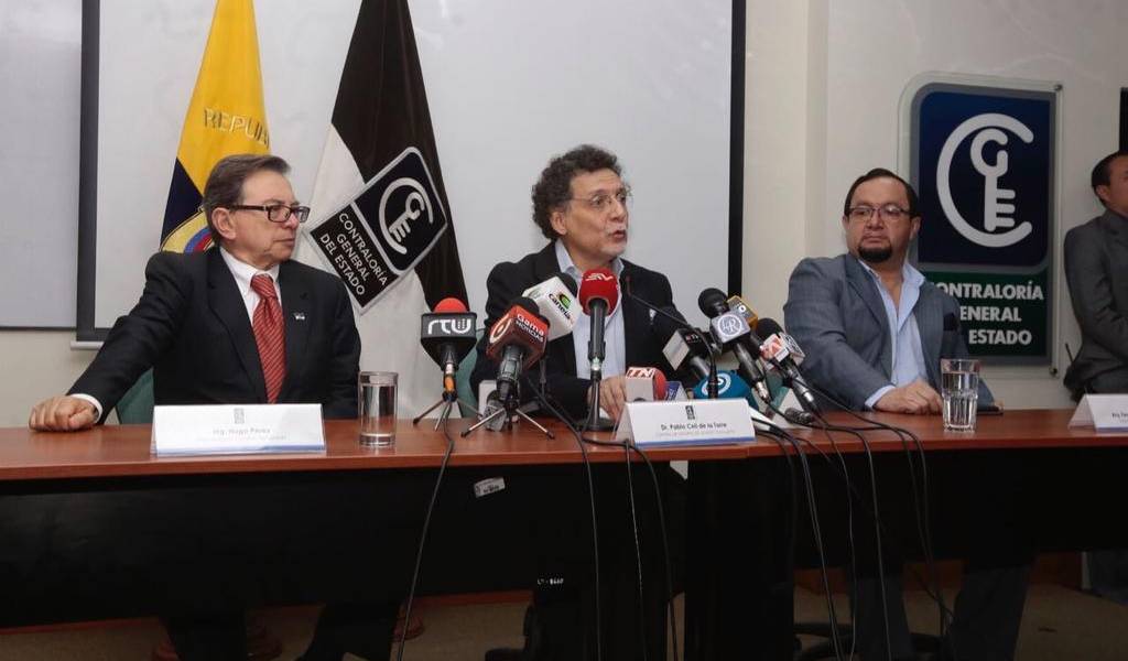 Pablo Celi toma el mando de la Contraloría y justifica presencia policial en la entidad