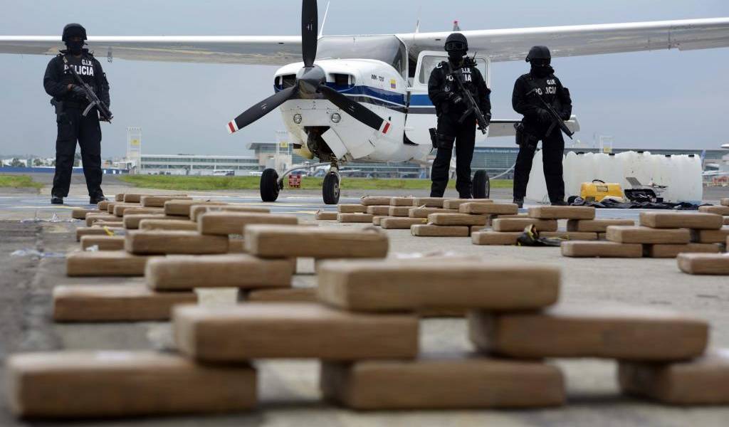25 toneladas de droga incautadas en 6 meses en Ecuador