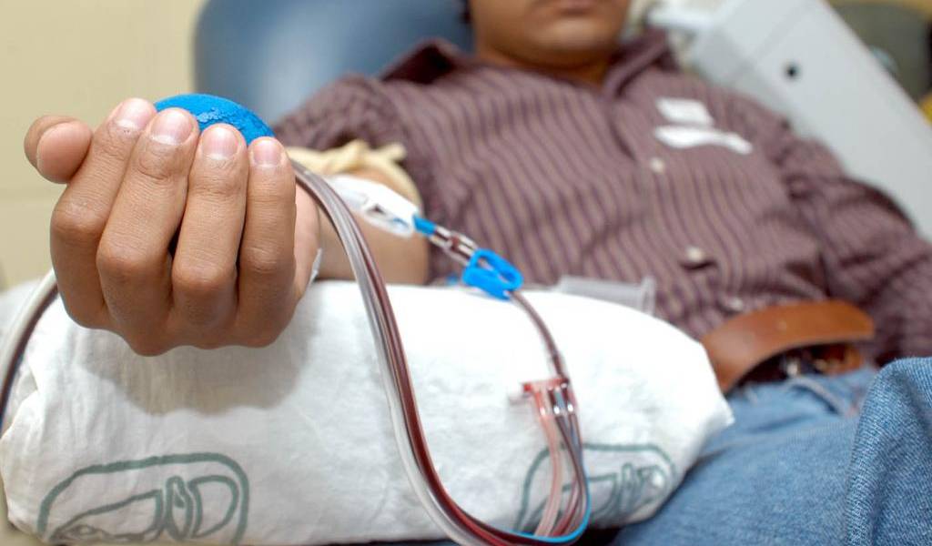 Cifras de donación de sangre en el país deben incrementarse