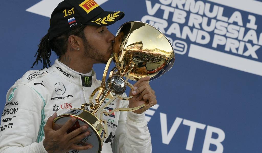 Hamilton gana Gran Premio de Rusia y se afianza en el liderato