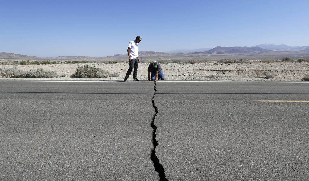 Réplicas de terremoto en California podrían durar meses