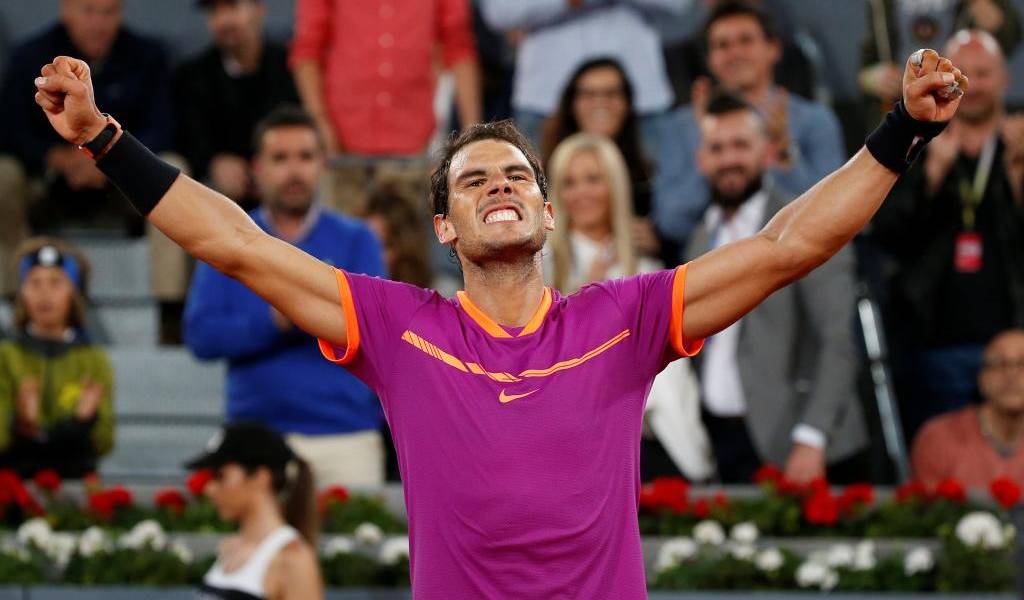 Nadal se impone a Djokovic y es finalista en Open de Madrid
