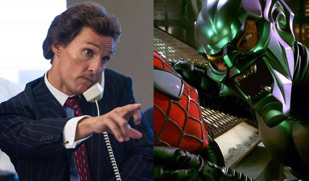 ¿Matthew McConaughey como Duende Verde en Spider-Man 3?