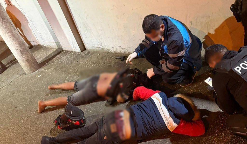 Dos hombres que intentaron robar a un policía fueron capturados, en el norte de Guayaquil