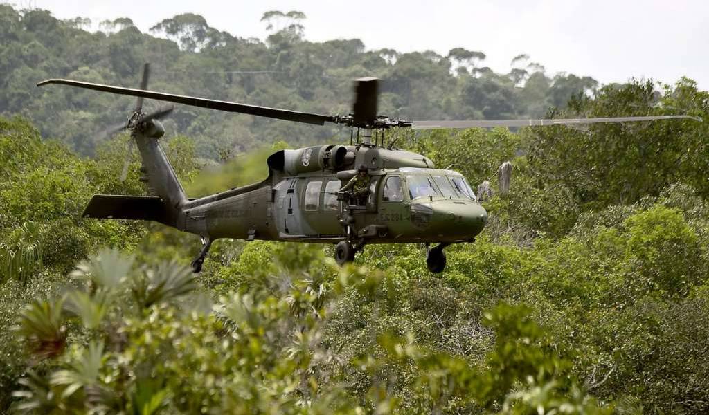 4 muertos en Colombia en siniestro de helicóptero militar
