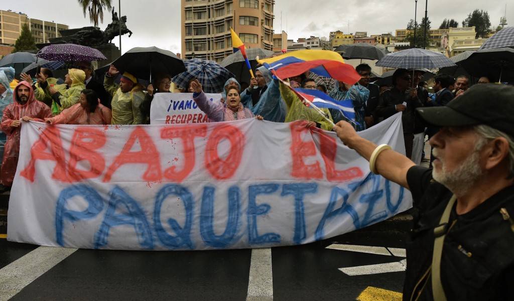 Octubre del 2019, un mes marcado por el vandalismo en Quito