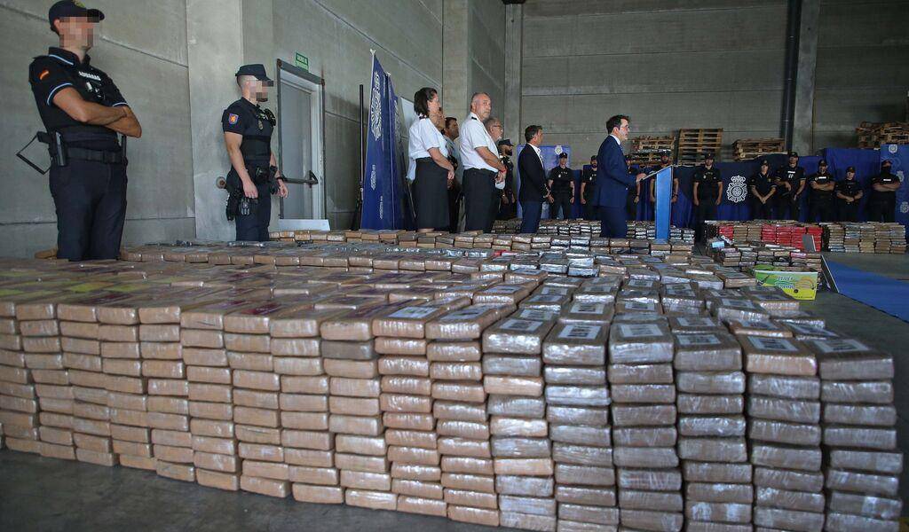 Más de 30 organizaciones estarían detrás del traslado de las 9.4 toneladas de cocaína de Ecuador a España