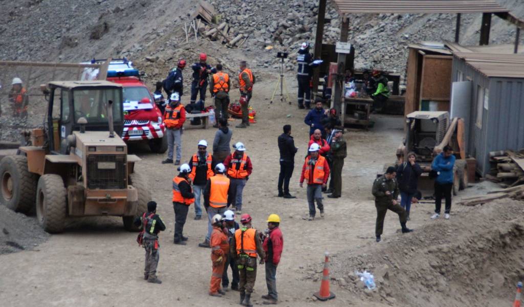 Un muerto tras derrumbe en una mina en Chile