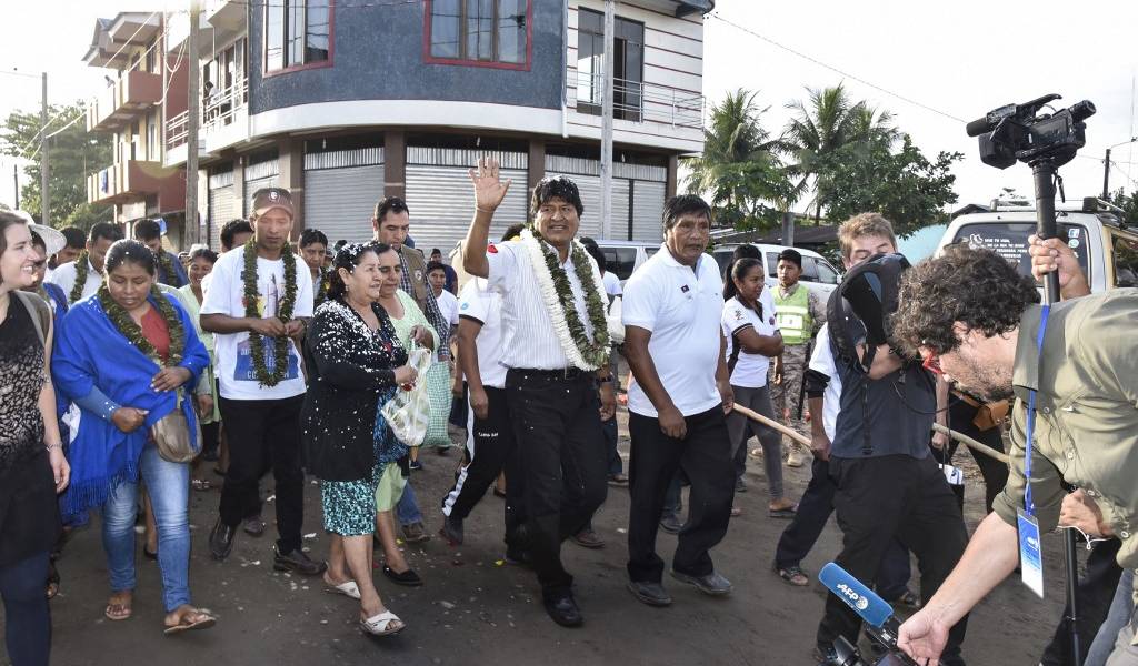 Comienzan votaciones en Bolivia. Morales busca su tercera reelección.